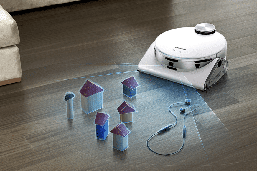 Samsung Jet Bot AI распознавание препятствий